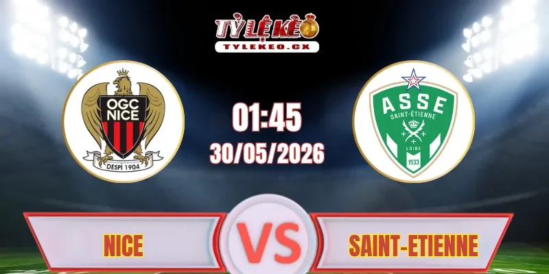 Nice vs Saint-Etienne